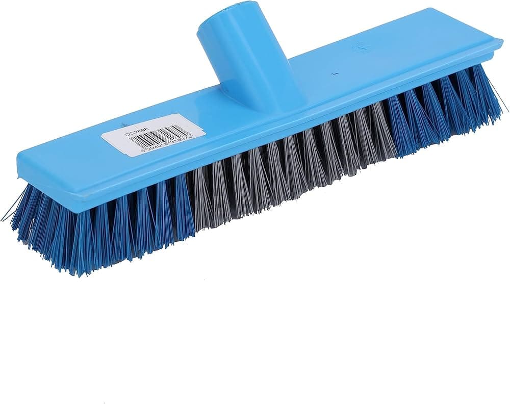 Hard Brush/Carpet Broom Xtra Clean Blue